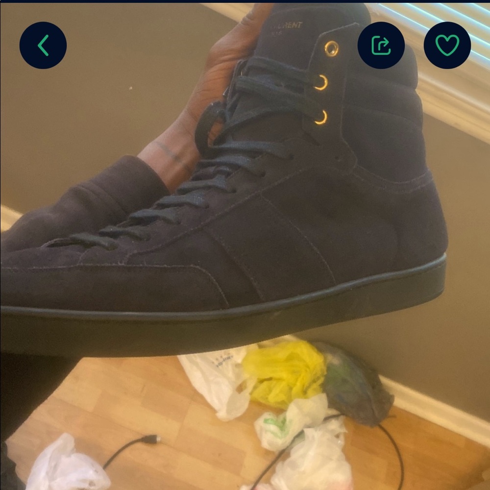 Saint Laurent Men’s Designer Shoes